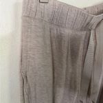 Lululemon lounge crop wide leg pants drawstring waist t size 10 relaxed soft Photo 6