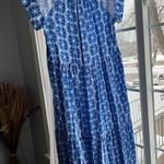 Vineyard Vines Blue And White Maxi Dress Photo 2