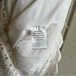 Lilly Pulitzer  Crochet Sleeveless Midi Dress with Shell Collar White Size L Photo 7