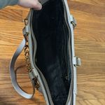 Love moschino  Chain Shopper Tote Bag Purse Taupe Light Grey Photo 6