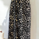 Forever 21 Vintage 70s Style Cheetah Animal Print Tube Maxi Dress Small  Jaguar Photo 0