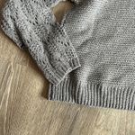 Universal Threads Universal Thread Gray Purple Mock Neck Detail Pullover Sweater - Large - NWT Photo 6