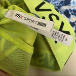 Victoria's Secret Victoria’s Secret Blue Tie Dye Neon Sports Bra Photo 4