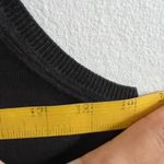 Charter Club  Black Sweater Vest Top, Classic Knit Sleeveless 90s Gothic Large‎ Photo 5