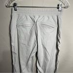 Athleta  Trekkie Belted Birch Grey Hike Ripstop Outdoor Nylon Blend Pants Photo 11