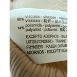 ZARA NEW  Beige Tan Asymmetrical Cami V Neck Lace One Shoulder Blouse Top Size S Photo 6