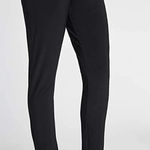 Sympli Narrow Midi Split Hem Black Stretch Pants Women's Size 6 Photo 0