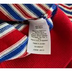 Talbots Red White Blue Boatneck Nautical Classic Business Casual Size MEDIUM Photo 6