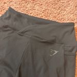 Gymshark x Nikki Blackketter Size Small S Black And Gray Cross Front Leggings Photo 5