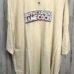 Gildan South Carolina Gamecocks Women's 5XL Beige Graphic T-Shirt Short Sleeve Photo 0