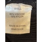 Lovers + Friends  Solaire Sweater Dress in Black Size‎ XS Textured Photo 6