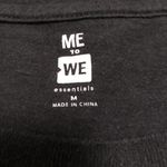 PacSun black striped me to we  short sleeve shirt Photo 2