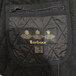 Barbour  Fleece Betty Quilted Black Vest Photo 2