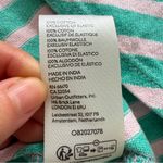 We The Free Coastal Town Halter Top in Green & White Striped Size Medium NWOT Photo 7