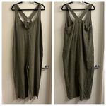 Faherty  Organic Cotton Dawson Jumpsuit Green XL Photo 1