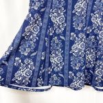 Show Me Your Mumu  Harrison Babydoll Dress: Rhythm & Blue Floral Photo 4