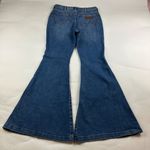 Wrangler LONG Blue Stretch Denim High Rise Extreme Flare Jeans 30 Photo 5