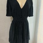 A New Day  Women's Flutter Short Sleeve Pleated Crepe Mini Dress Sz:medium Photo 0