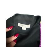 Vince Black Mock Neck Knot Pima Cotton Sleeveless Sheath Dress M Medium Photo 4