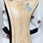 Sophia Webster Dina Crystal Studded Rose Gold Clear PVC Black Heels Sandals Shoe Size 8 Photo 8