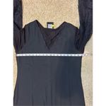 Lysse Lyssé mixed media lace‎ bell sleeve black tunic size S BIN Q Photo 6