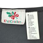 Vintage Nutcracker Dog Print Christmas Vest Size Medium Red Photo 3