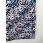 Margaret M Women Pencil Skirt Pull On Stretch Speckled Print Artsy Office Career Blue Size M Photo 2