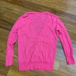 J.Crew Women's Cardigan Sweater Size XS Pink Cotton Knit Lightweight Casual Photo 3