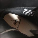 Gianni Bini  Black Leather Platform Ankle Boot Bootie Lug Sole Sneaker Sz 6.5 New Photo 8