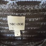 Nic+Zoe  Small Pixel Play Astrymetrical Pull Over Sweater Photo 7