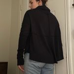 Free People  black cowl neck sweater size small‎ Photo 4