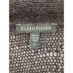 Eileen Fisher Midi Cardigan Sweater Brown Size Small Mohair Wool Layering Fall Photo 3