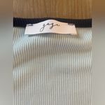 Urban Outfitters Gaze Motel Tasina Light Blue Ribbed Cropped Baby T Photo 3