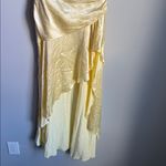 Bardot NEW  Sorella Midi Dress in Canary Yellow 6 Photo 5