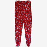 Dogs on Sleds‎ Christmas Holiday Red Pajama Pants Sz XL Photo 3
