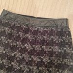Tory Burch Pencil Skirt sz 10 Leather Trimmed Skirt Knee Length Pencil Skirt Photo 3
