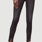 frame denim Women's Le Skinny de Jeanne Triangle Hem Skinny Jeans Size 25 Black Photo 0