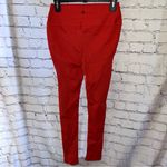 Glyder  Full Length Women’s Ribbed Red Orange High Waisted Leggings‎ Size Medium Photo 1