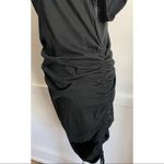 NY and Company • Black Ruched Side Mini Dress Size XS Photo 2