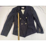 OLIVIA PALERMO Chelsea 28 Denim Blazer Size M Size M Photo 3