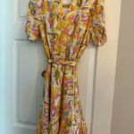 THML Yellow Floral Dress Photo 2