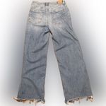 American Eagle  Super High Rise Baggy Wide Leg Blue Jeans 6R Slouchy Relaxed Photo 7