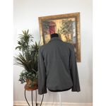 Worthington  Women Gray Blazer 12 Notched Lapels 2-Buttons Closure Executive Photo 2