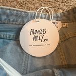 Princess Polly NWT!  Light Wash Jean Shorts Size 10 Photo 2
