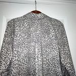 Denim & Co D&Co.  Animal Print Button Front Blouse Top Photo 5