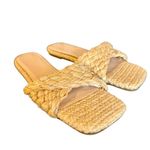 Princess Polly shoreside raffia slides size 8 Photo 9