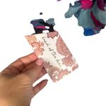 Band of the Free Blue Floral Key Hole Back Square Neck Crop Top Women Sz M Size M Photo 8