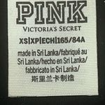 PINK - Victoria's Secret Victoria's‎ Secret Pink Rare Sequins Dog Logo White Black Shirt Size XS Y2K Glam Photo 4