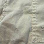 prAna  Womens Cargo Shorts Ivory Lightly Ribbed Sz 8, 4.5” Inseam EUC Photo 10
