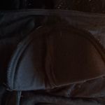 R & M Richards  Black Ruffled Jacket Silver Sparkles Large L Photo 8